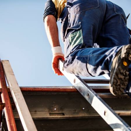 Fall Protection: Using a Ladder