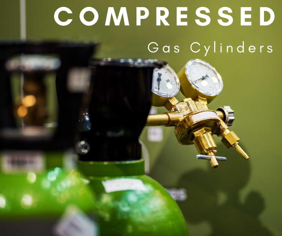 compressed gas cylinders