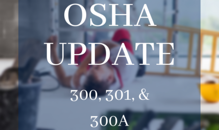 OSHA 300 UPDATES
