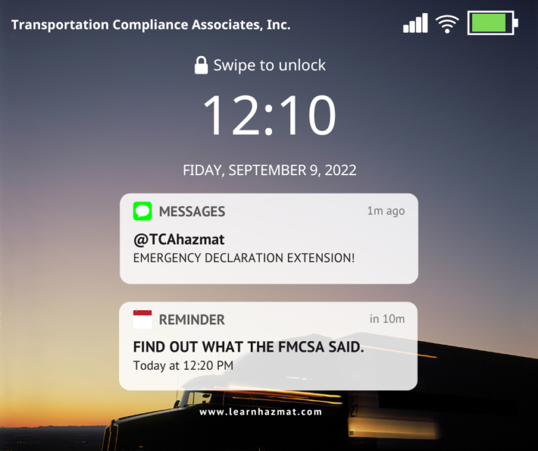 UPDATE: FMCSA EXTENDS EMERGENCY DECLARATION No. 2020-002 ...