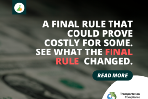 a Final Rule that Could Prove Costly for Some. See what the Final Rule Changed.