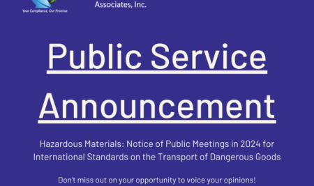 Notice of Public Meetings in 2024