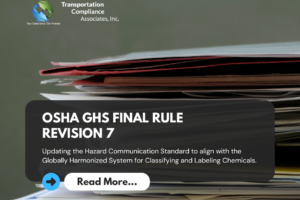 OSHA GHS FINAL RULE REVISION 7