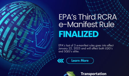 EPA’s Third RCRA e-Manifest Rule Finalized