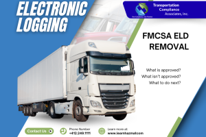 FMCSA ELD ReMOvALS