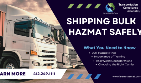 Shipping Bulk Hazardous Materials